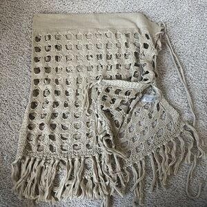 Beige Swimsuits skirt size medium